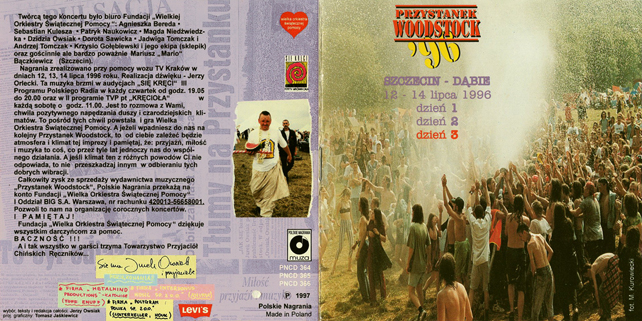Swawolny Dyzio 3CD Przystanek Woodstock 96 booklet 1